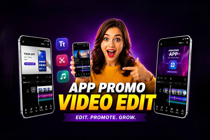 edit professional app and website promotion videos for your business
