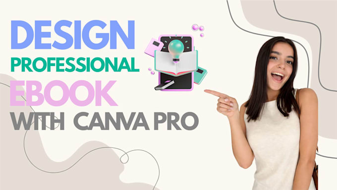design professional ebook, report, workbook PDF with canva