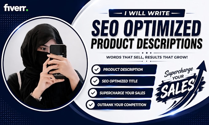 write SEO product descriptions that boost sales