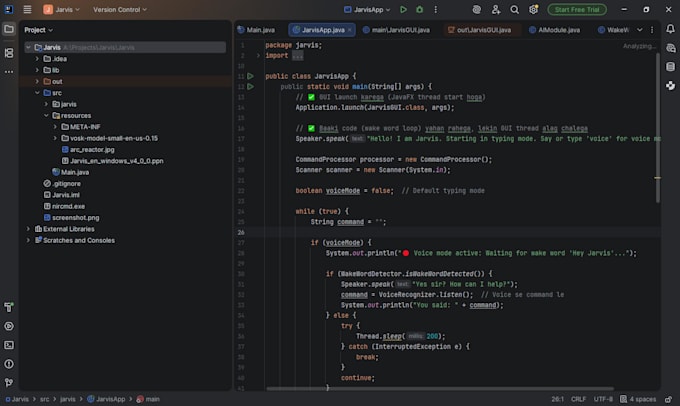 create java mini projects and fix java code errors