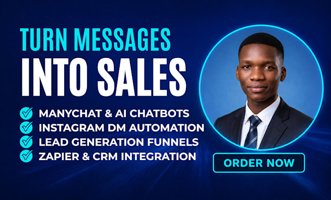 setup manychat chatbot dm automation and ai sales funnel