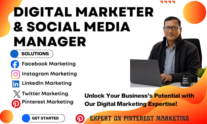 be your professional digital marketer with 5 years of experience