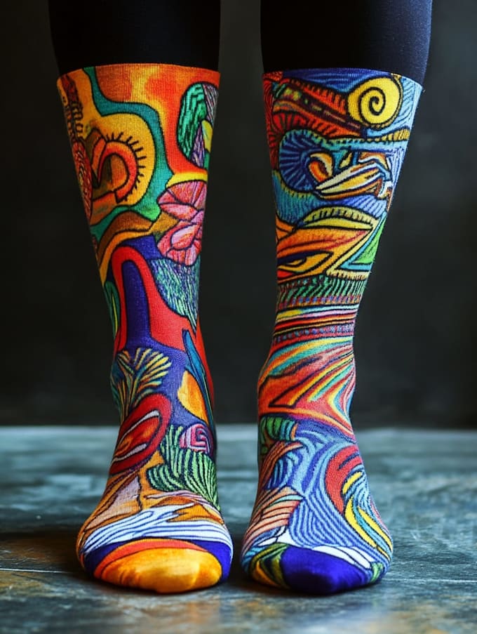 creative socks pattern for you