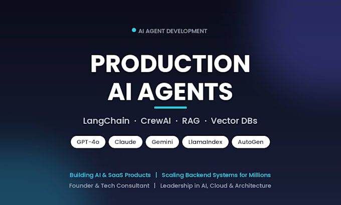 build a production ai agent and rag