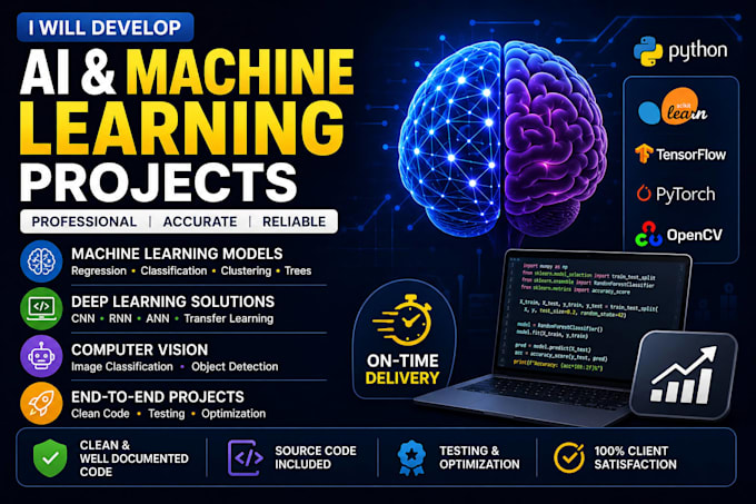 develop machine learning and data analysis projects