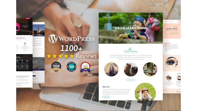 design and develop responsive SEO friendly wordpress website