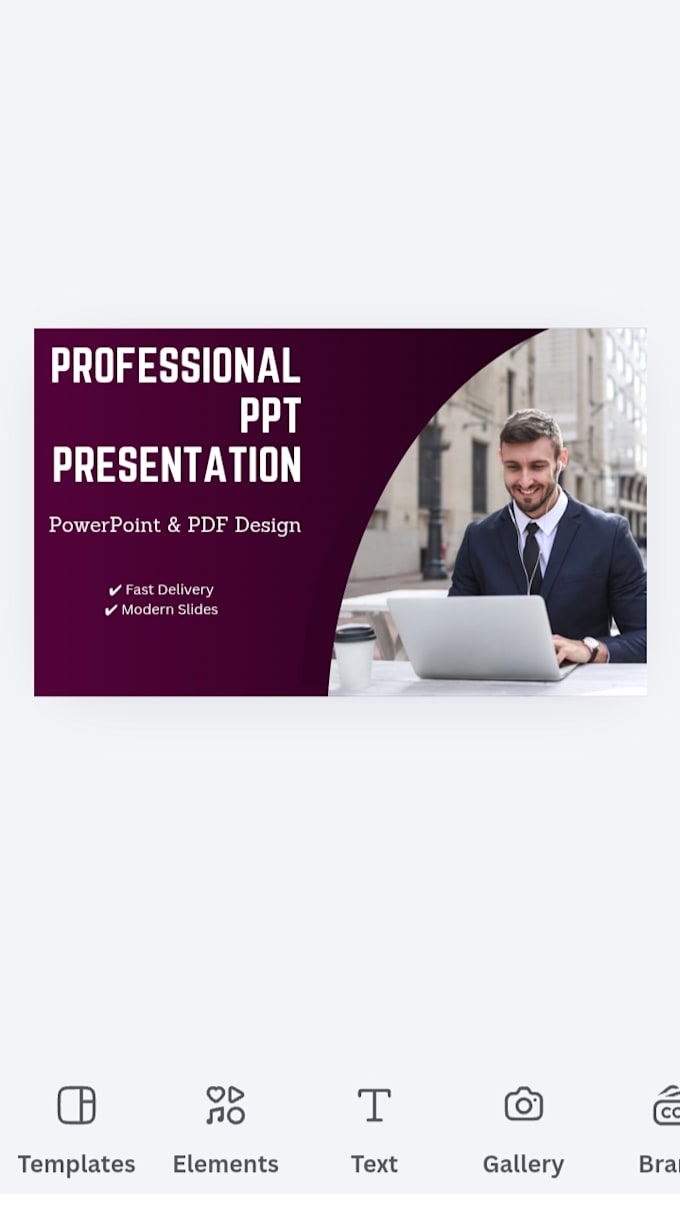 create professional powerpoint presentations and PDF slides