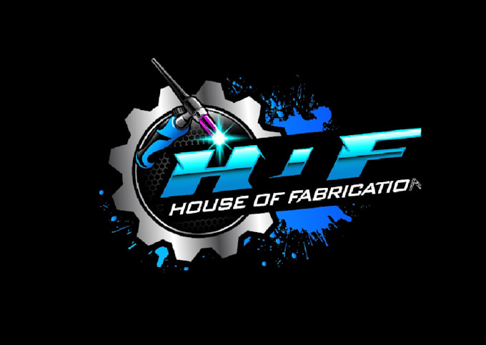 make awesome gorgeous fabrication logo in one day