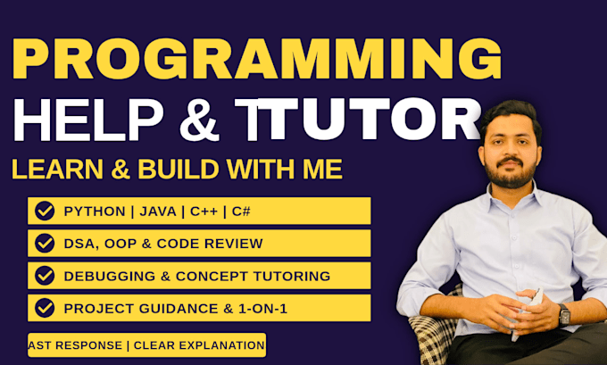 help in python programming and help with your python projects
