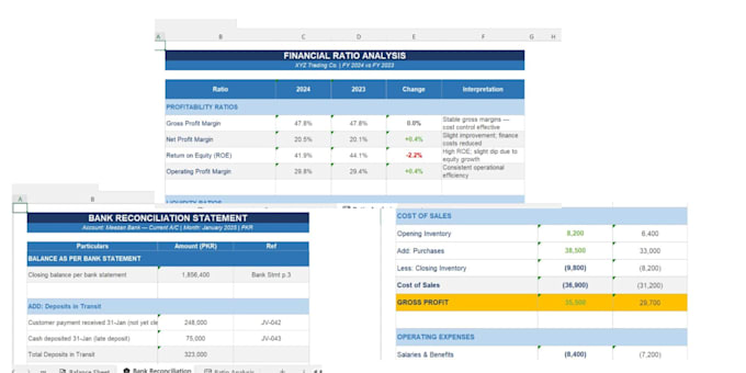 do bookkeeping and financial reporting