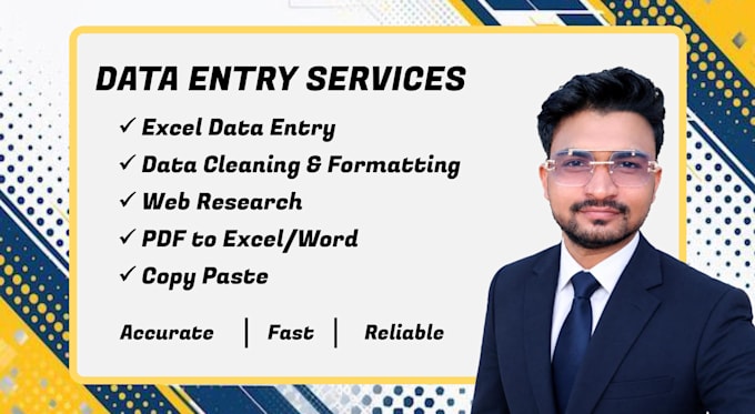 do data entry, excel data entry and PDF conversion
