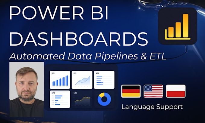 build an automated data pipeline and power bi report