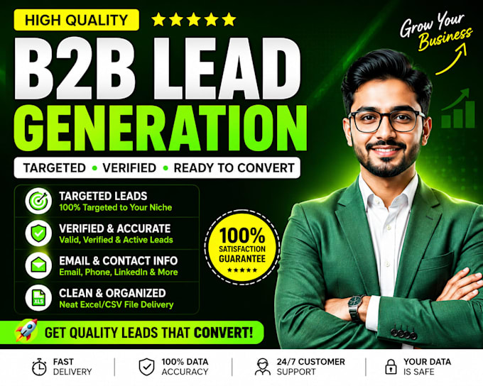 provide targeted b2b leads and verified emails