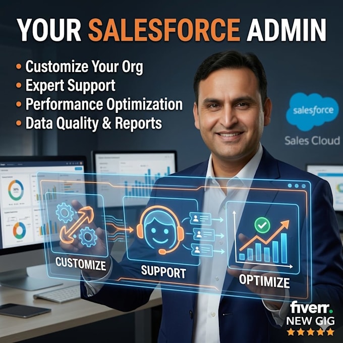 be your salesforce admin to customize and optimize your org