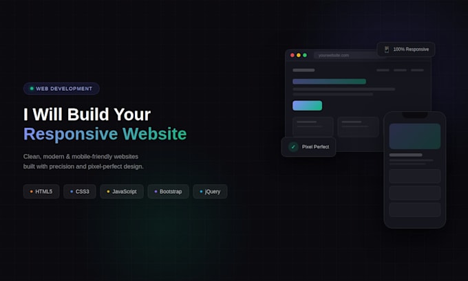 build a responsive static website