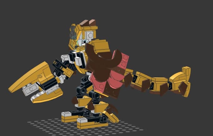 create custom lego mechs and creatures