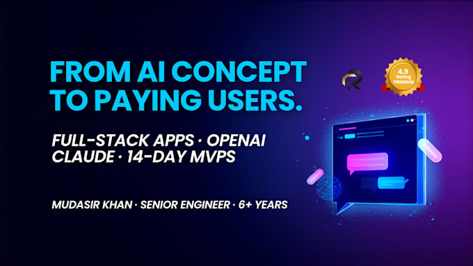 build a full stack ai web app with openai or claude API integration