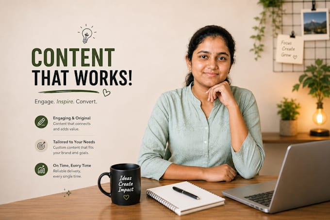 professionally portray your unique approach and personality