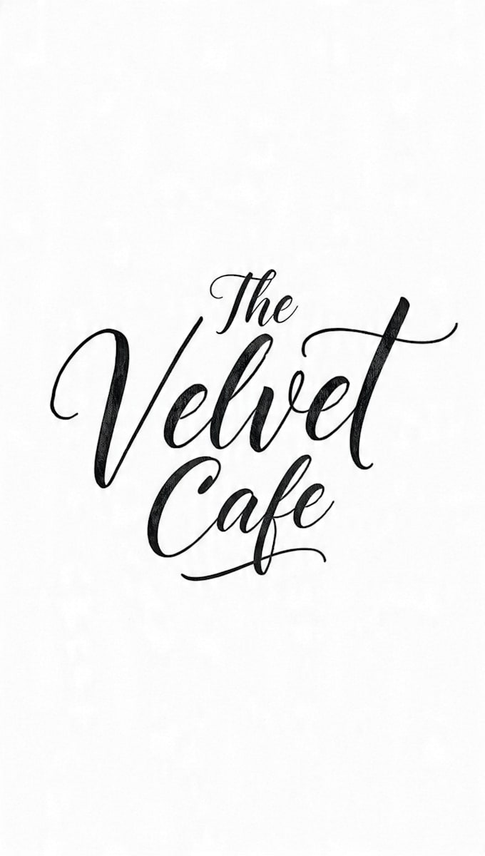 do custom calligraphy hand lettering logo