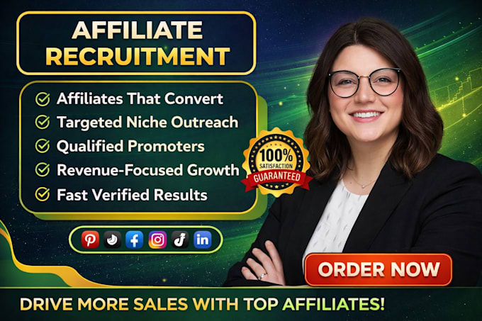 affiliate recruitment program link promotion boost signup and sales