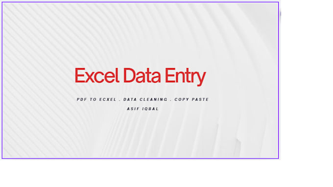 handle excel data and PDF