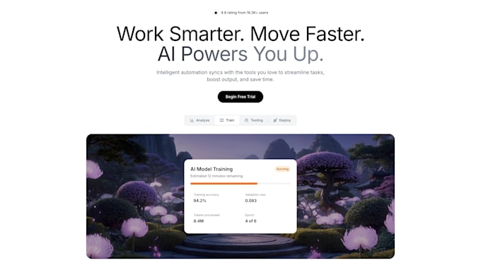create beautiful 2d 3d website with scroll animations