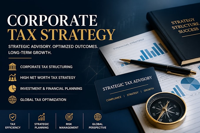 provide corporate tax strategy