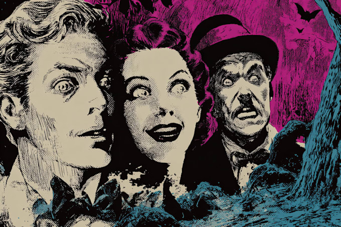 comic book illustration with comic book illustrator