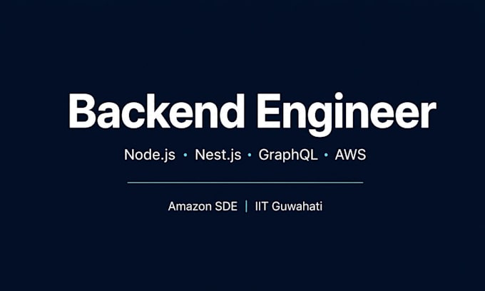 build scalable rest, graphql apis and microservices architecture