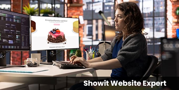 design or redesign your showit website