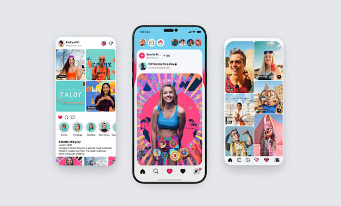 design app screenshot for android and ios, play store app screenshot