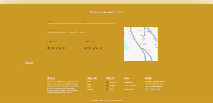 Website Frontend Using Html Example Create a custom, clean and responsive frontend website using html and ...