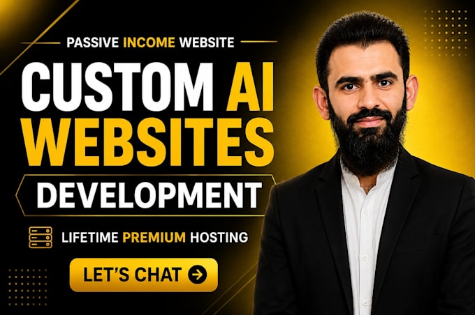 Develop a custom ai powered automated website by Sherazumarhayat | Fiverr