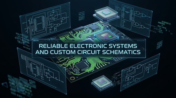 design reliable electronic systems and custom circuit schematics
