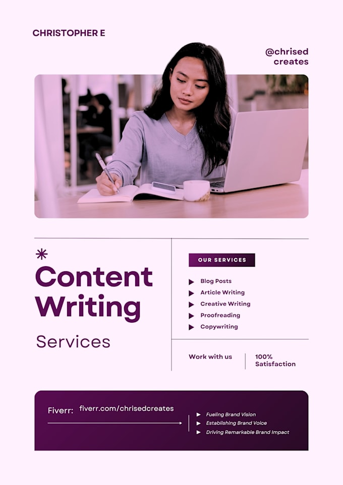 write SEO blog posts and compelling copy for your business