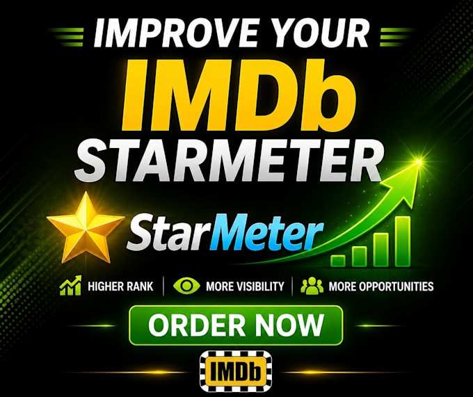 do imdb page promotion and starmeter rank