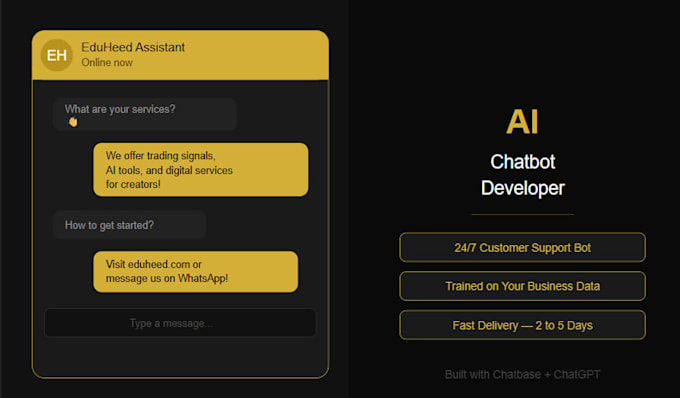 build a custom ai chatbot for your business using chatbase