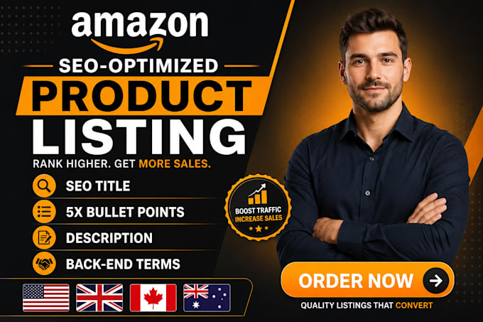 amazon listing optimization and fix amazon listing errors