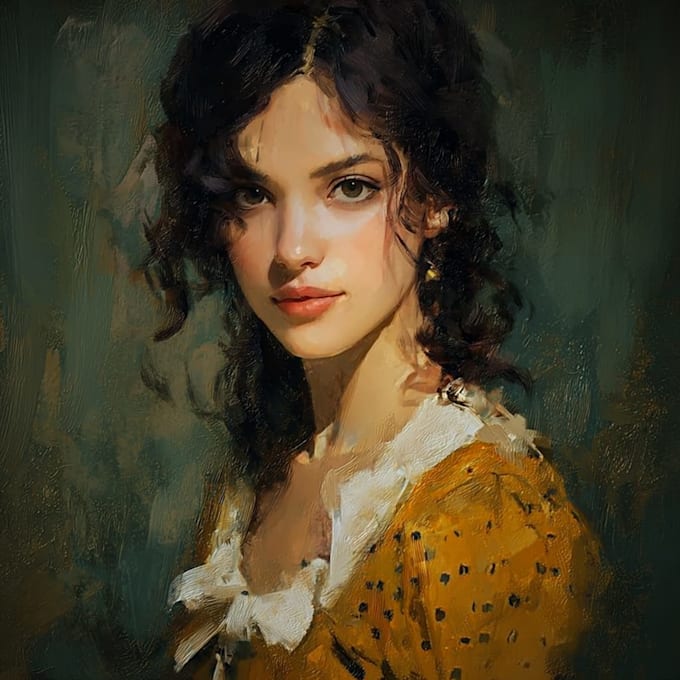 paint handmade landscape oil painting
