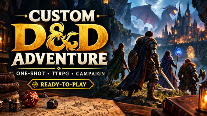 write a custom dnd adventure short story or ttrpg campaign module