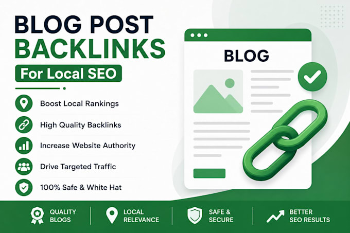create blog post backlinks for local SEO