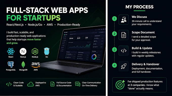 build a fullstack web app and blockchain application