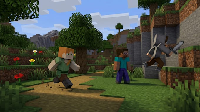 create  3d voxel model minecraft skin voxel art game assets