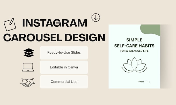 design instagram carousel posts in canva