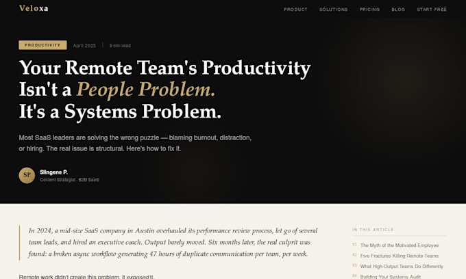 write compelling saas blog posts and b2b content that converts
