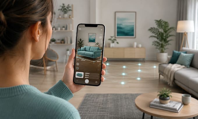 build an ar product visualization app for real estate