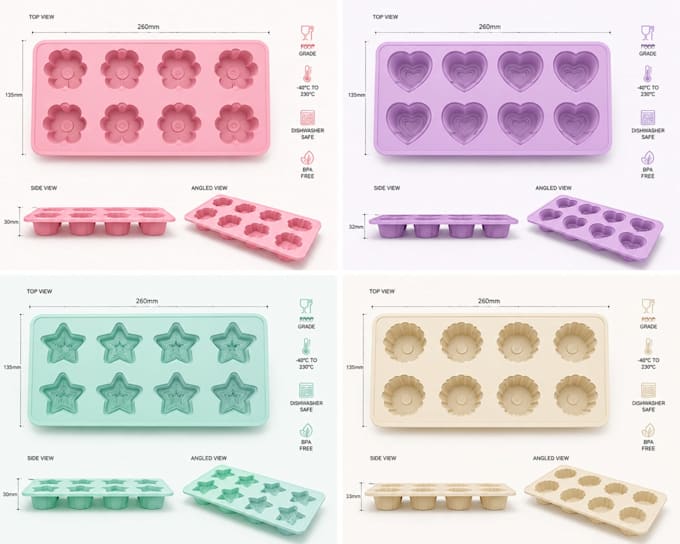 do 3d silicone mold, soap mold, candle mold, resin and casting injection mold