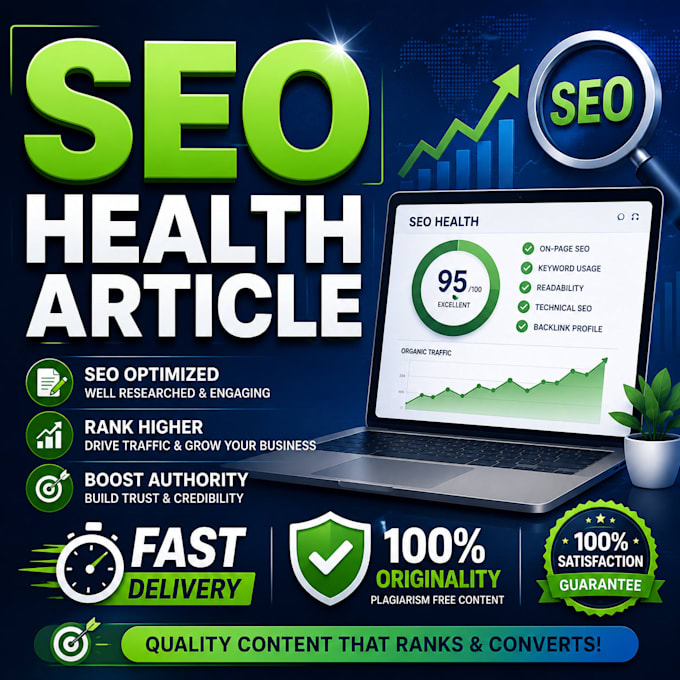 write SEO health and wellness
