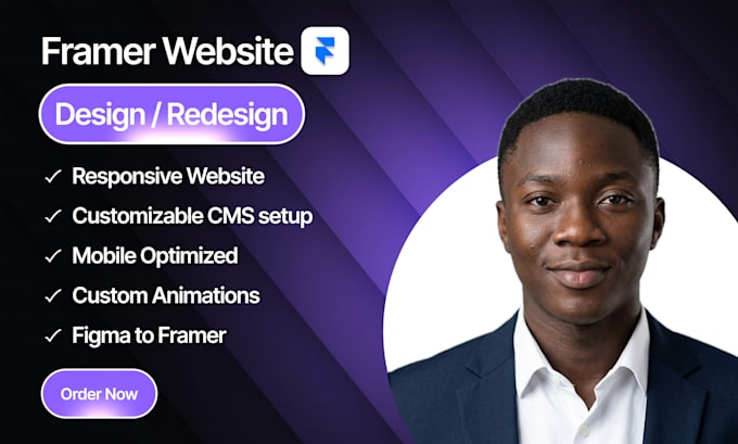 design, fix, and develop your framer website