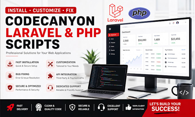 setup codecanyon PHP laravel saas CRM and web application